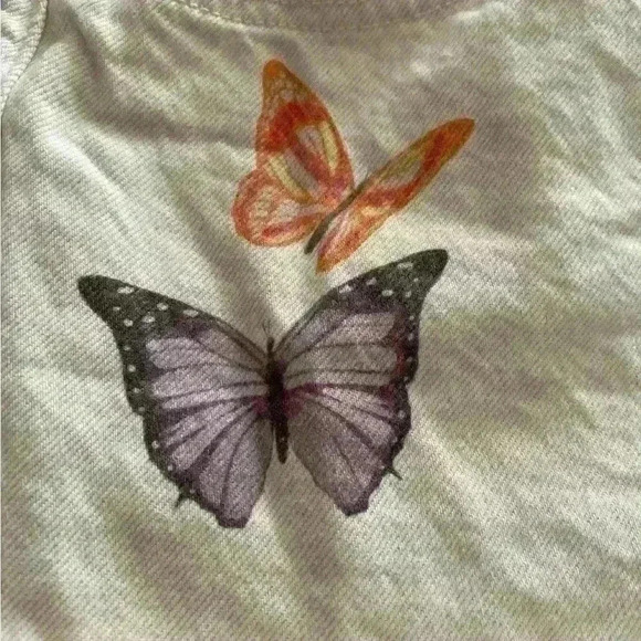 LEVI'S WOMEN'S 501 GIVE ME BUTTERFLIES HIGH RISE‎ DENIM SHORTS - Picture 4 of 7